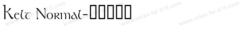 Kelt Normal字体转换